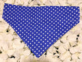 Blue Spots Bandana - Medium