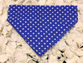 Blue Spots Bandana - Small