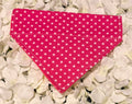 Pink Spots Bandana - Small