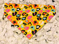 Yellow Animal Print Bandana - Medium