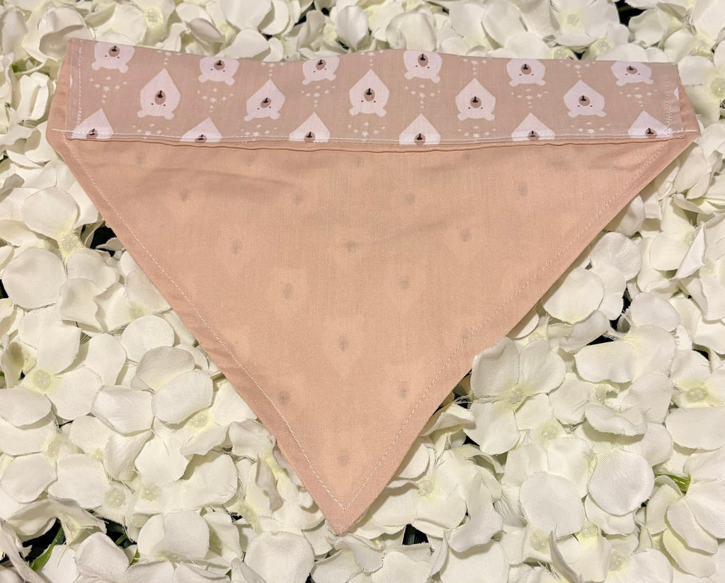 Beige Bears Bandana - Large