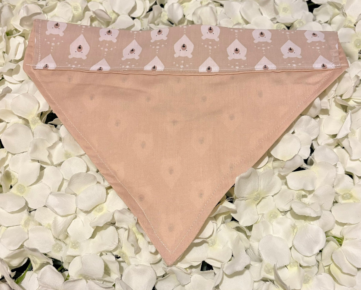 Beige Bears Bandana - Large