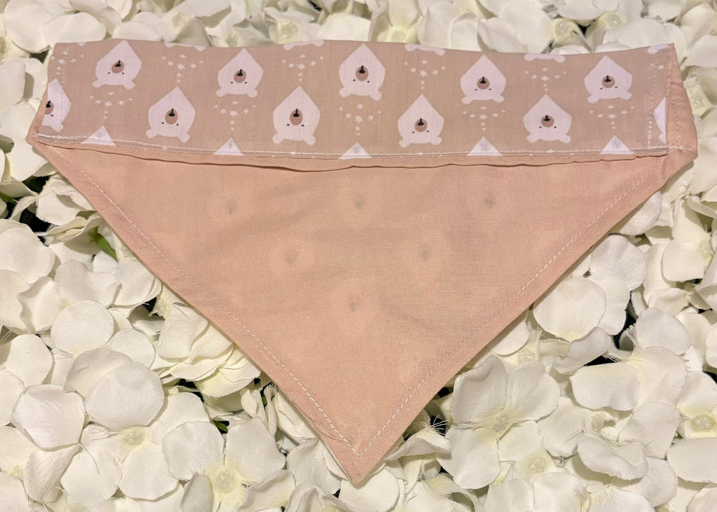 Beige Bears Bandana - Medium