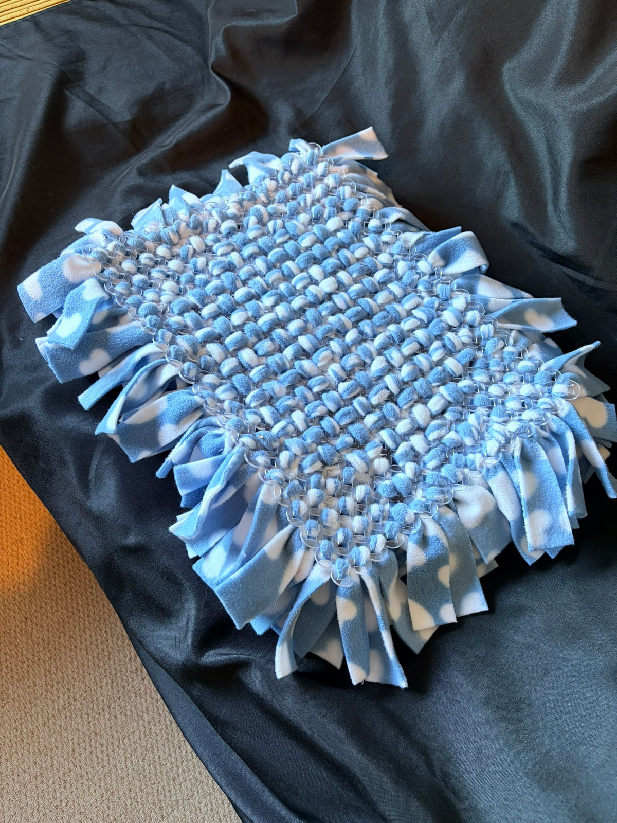 Blue Hearts Snuffle Mat - Large