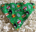 Green Pow Wow Bandana - Large