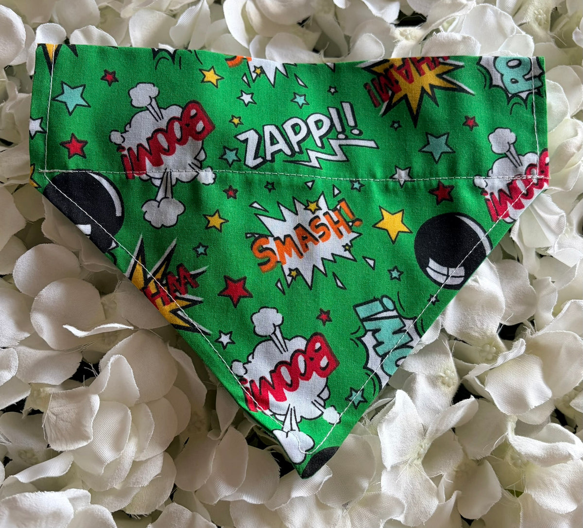 Green Pow Wow Bandana - Small