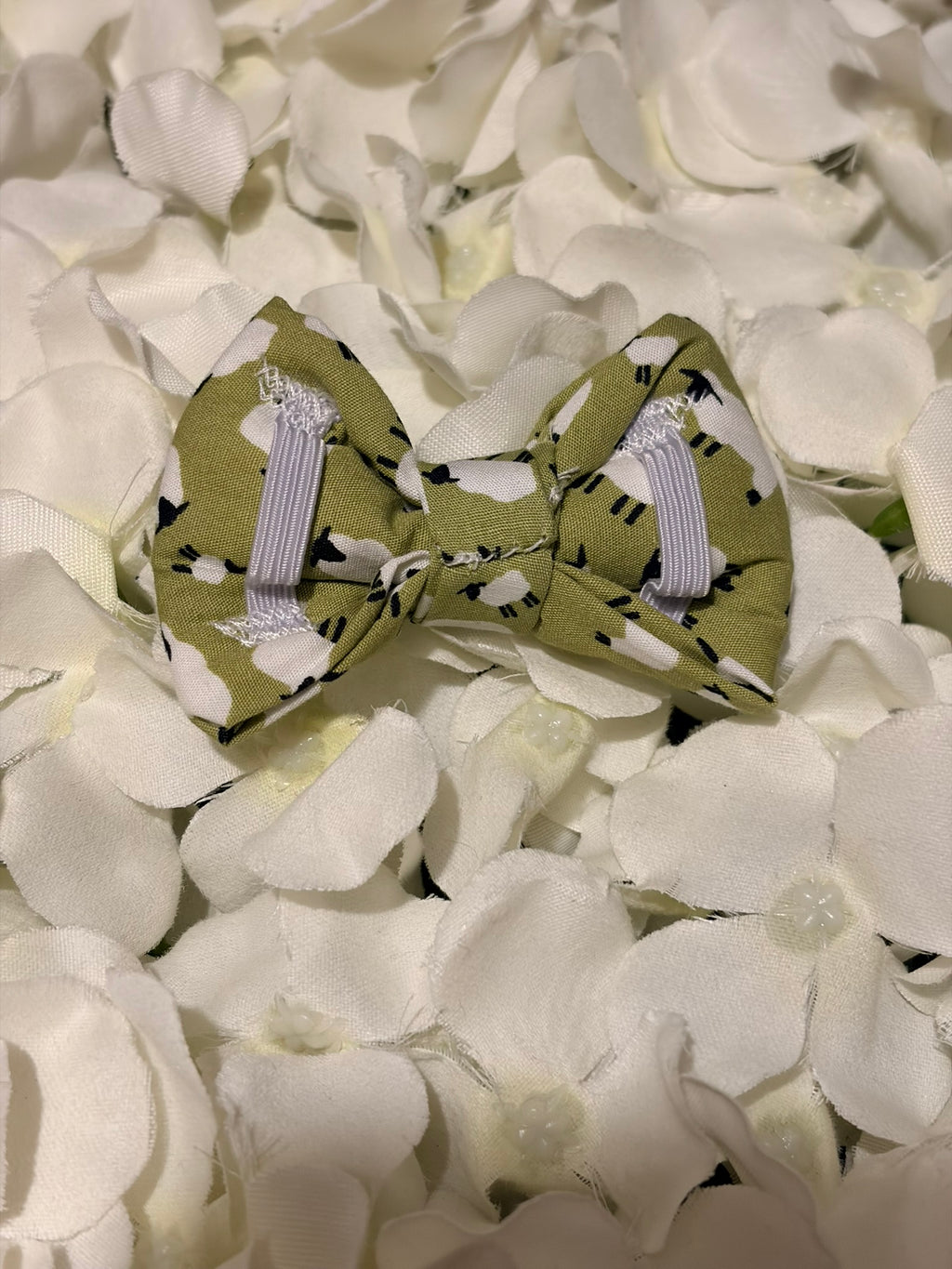 Green Sheep Bow - Small