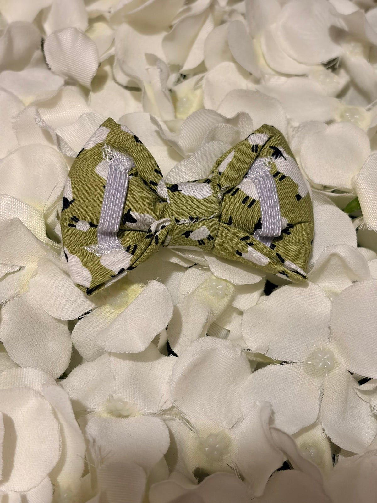 Green Sheep Bow - Small