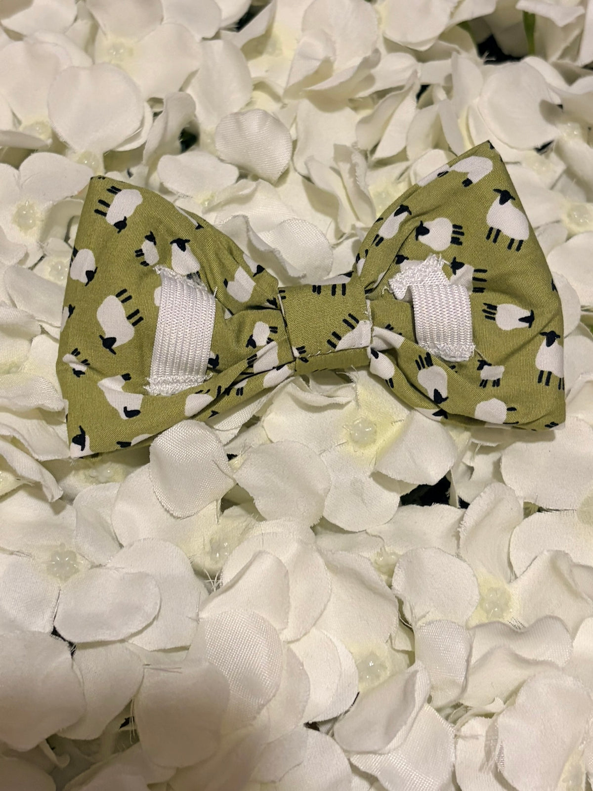 Green Sheep Bow - Large