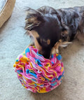 Snuffle Ball - Bright Pink Flowers