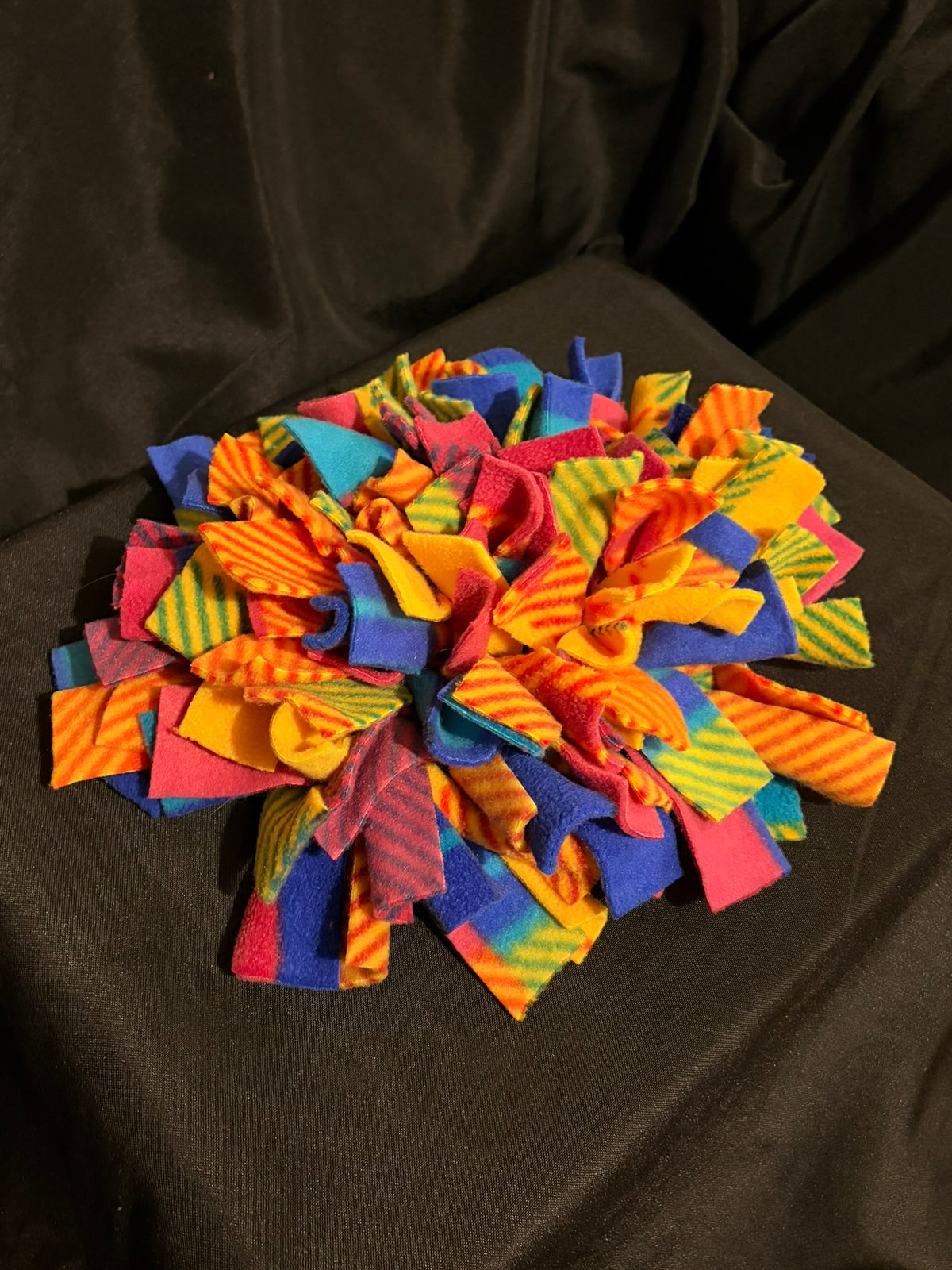 Snuffle Mat - Small - Multicoloured Stripes