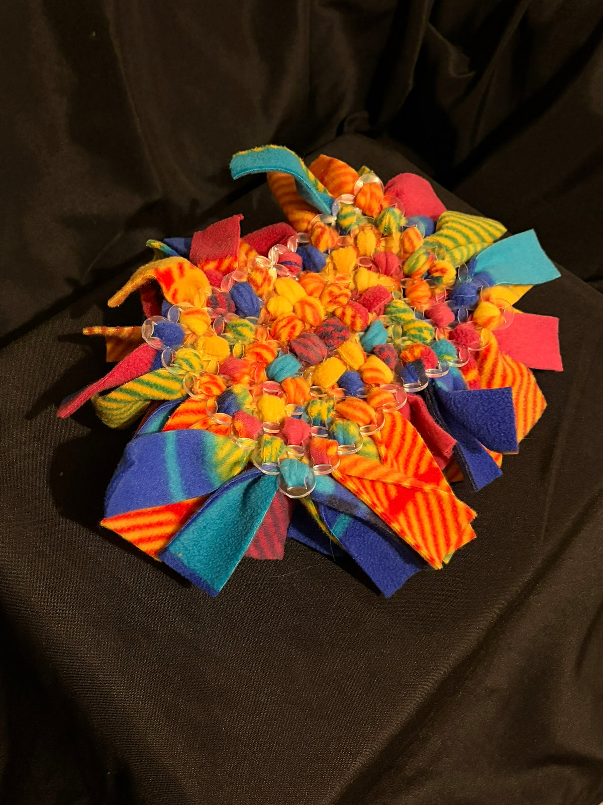 Snuffle Mat - Small - Multicoloured Stripes