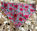 Blue Poppy Bandana - Medium