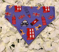 Purple London Bandana - Small