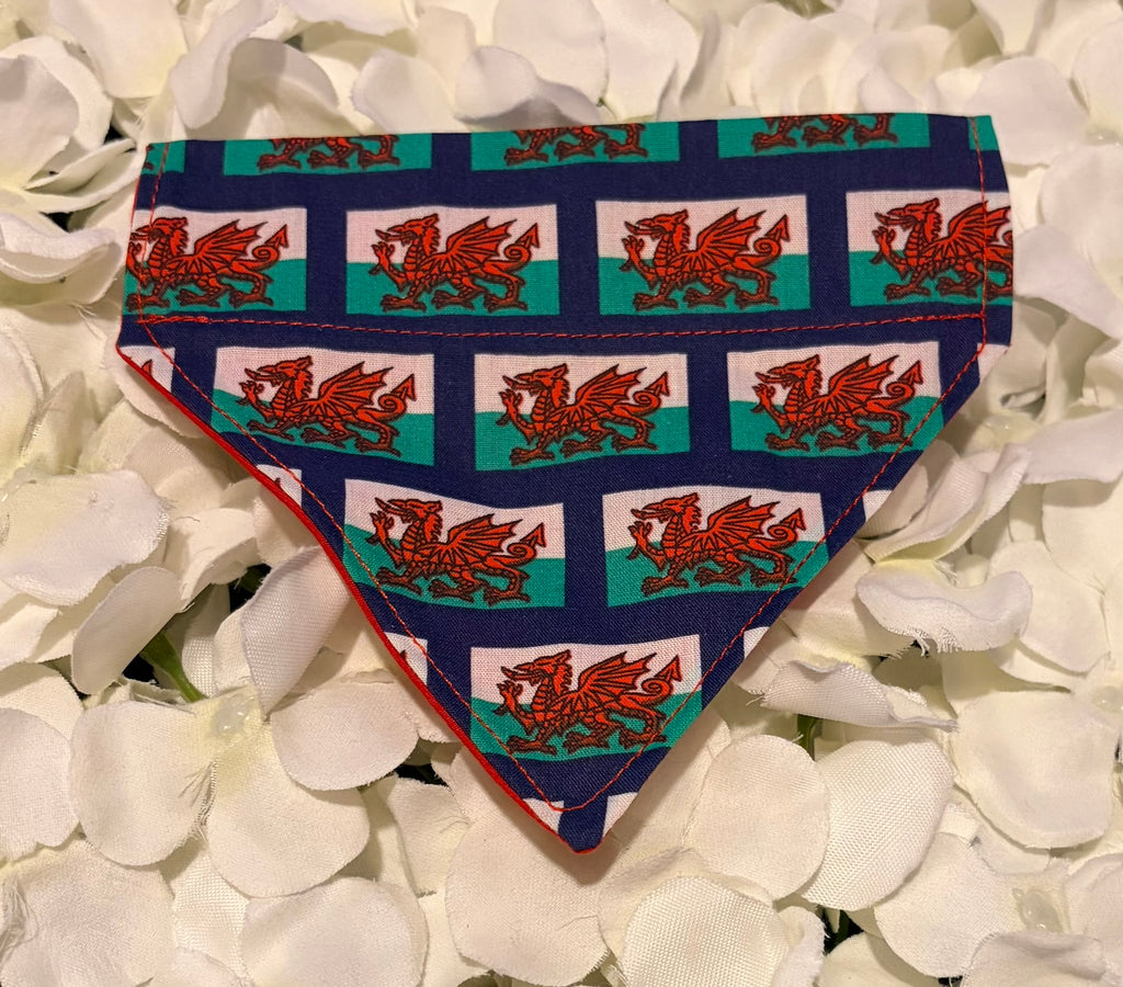 Welsh Flag Bandana - Extra Small