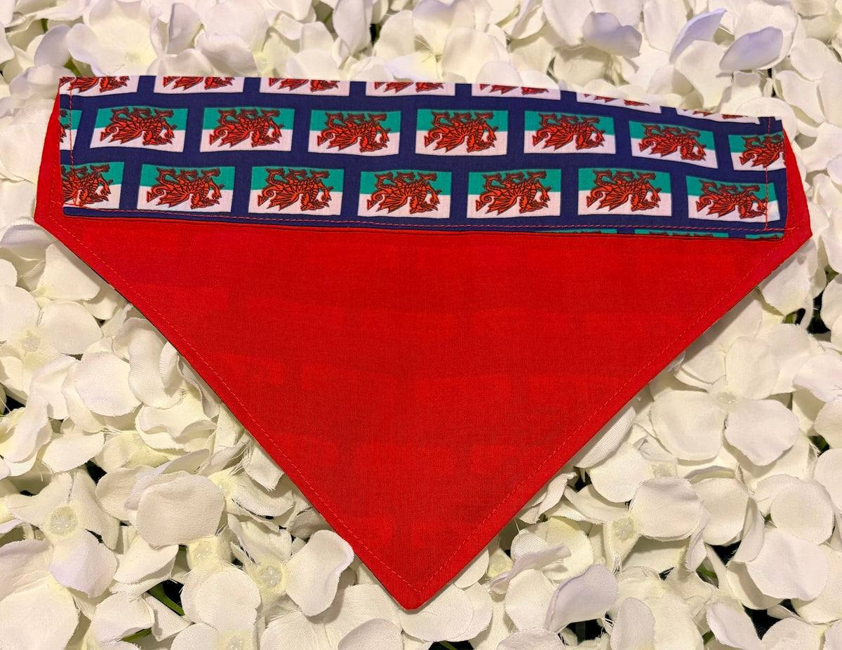 Welsh Flag Bandana - Medium