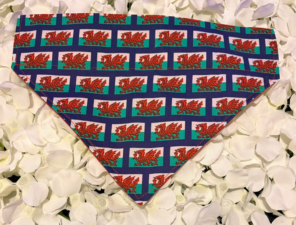 Welsh Flag Bandana - Medium
