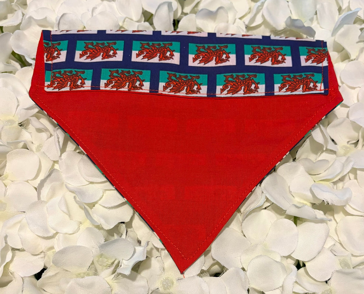 Welsh Flag Bandana - Small