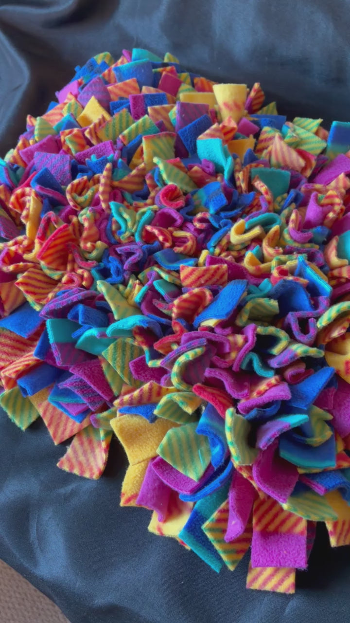 Multicoloured Snuffle Mat - Large