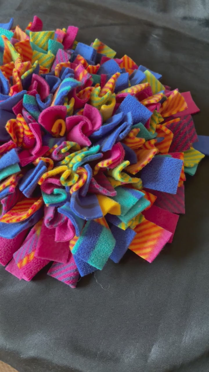 Multicoloured Snuffle Mat - Medium